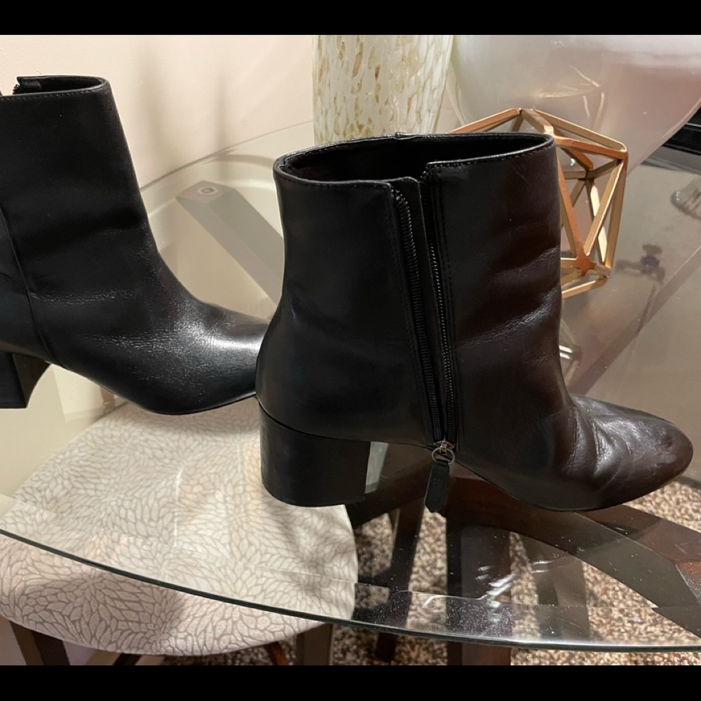 Schutz leather bootie